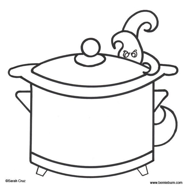 648x648 Gallery For Chili Pot Drawing