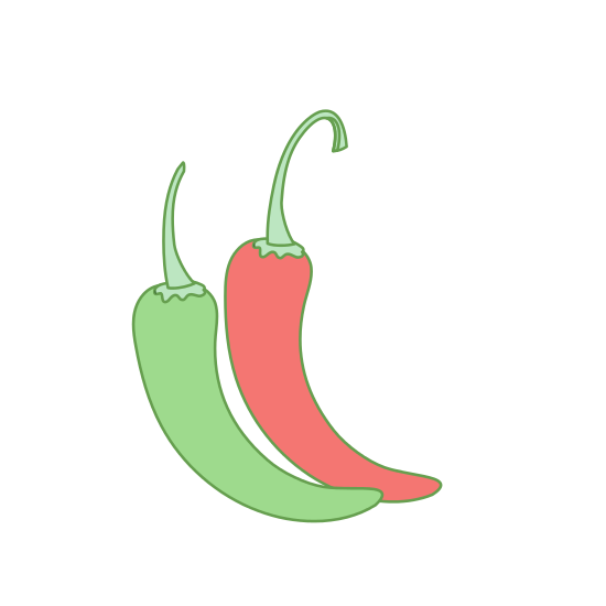 550x550 Peppers Drawing Nature Huge Freebie! Download For Powerpoint