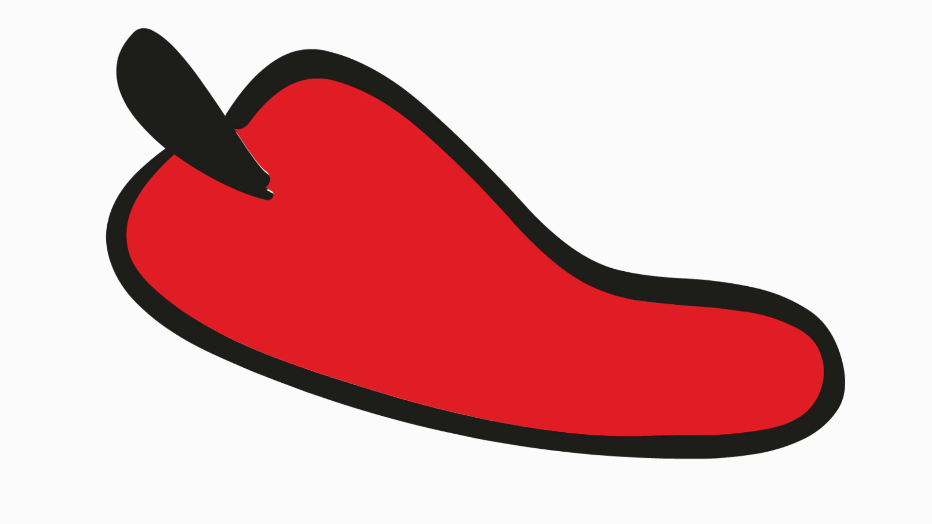 1920x1080 Red Chili Cartoon Illustration Hand Drawn Animation Transparent