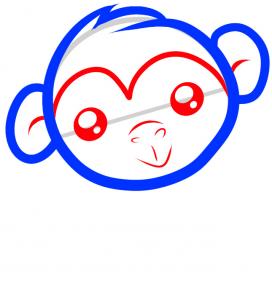 272x302 How To Draw How To Draw A Chimpanzee For Kids