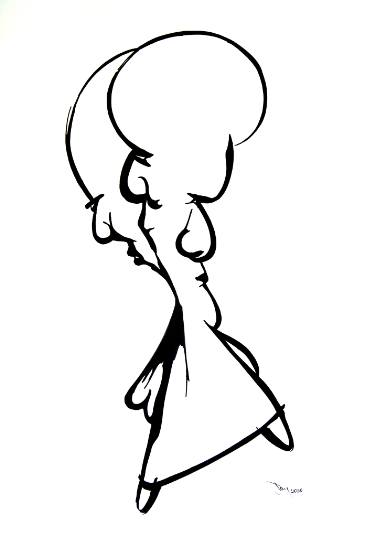 375x537 triple personality drawing