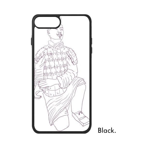 600x600 Terracotta Warrior China Chinese Drawing For Iphone Plus Cases