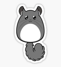 210x230 chinchilla drawing stickers redbubble