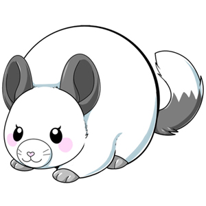 300x300 limited mini squishable mosaic chinchilla an adorable fuzzy plush