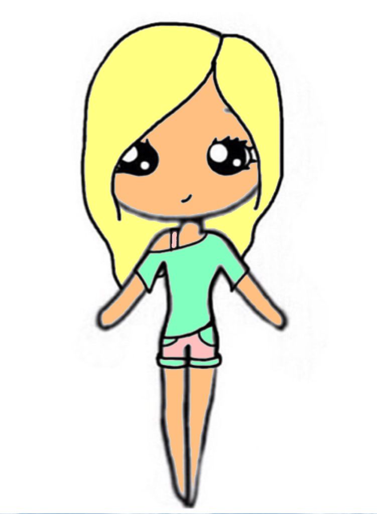 751x1023 Chibi Girls Kawaii Drawings, Cute Cartoon