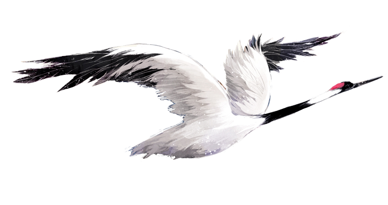 760x403 Crane Bird Chinese Asian Ftestickers