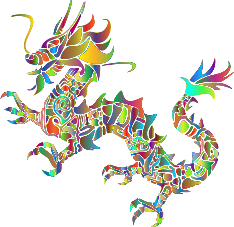 776x750 Chinese Dragon Silhouette Legendary Creature Drawing Cc0