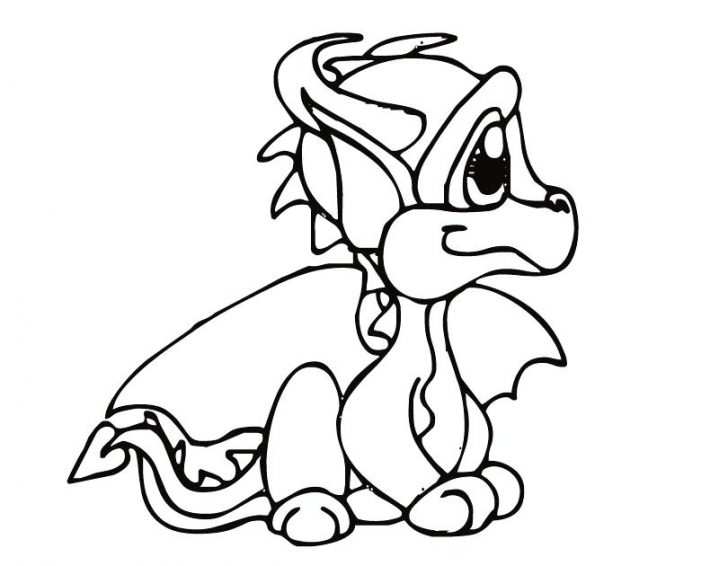 728x566 Myth Animal Chinese Dragon Coloring Pages For Adults Printable