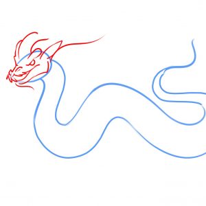 Chinese Dragon Drawing Step By Step | Free download on ClipArtMag