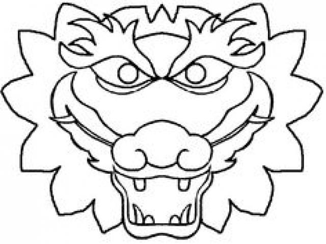 640x480 Chinese Dragon Clipart Draw In Color
