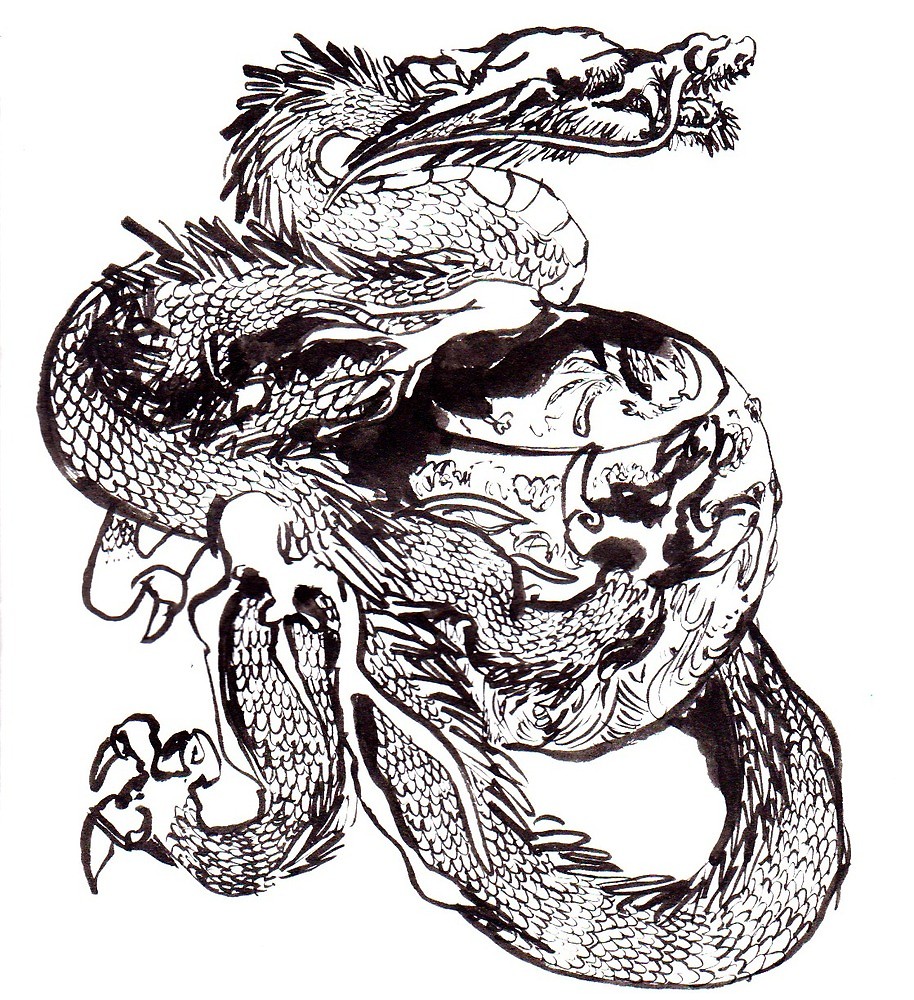 914x1000 Chinese Dragon