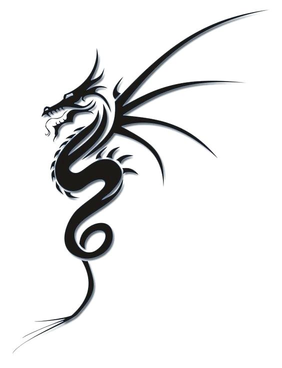 564x736 Simple Dragon Sketch Cute Simple Dragon Drawings In Pencil