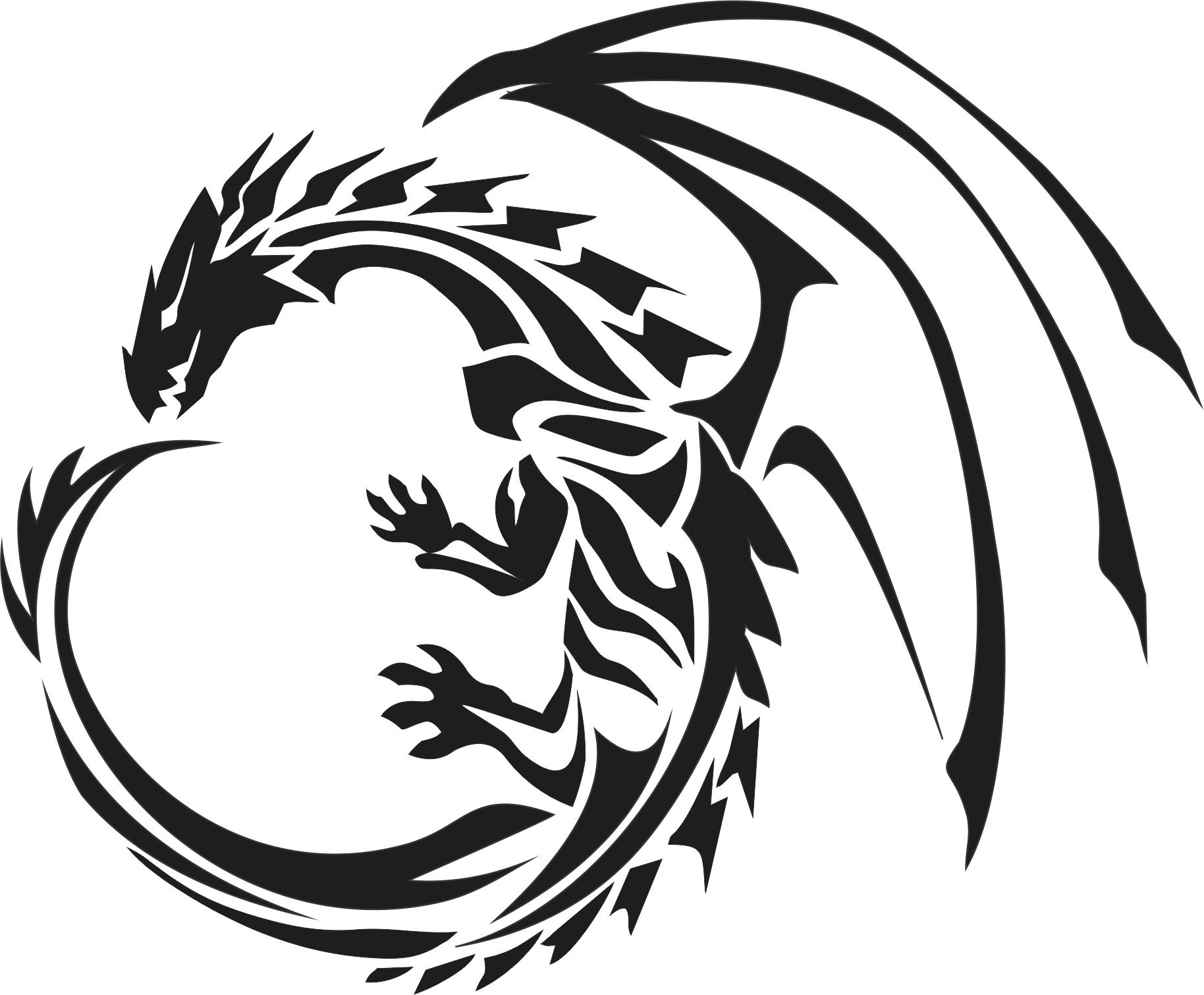 1828x1510 Circle Dragon Tattoo Inspiration