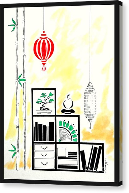 415x622 Chinese Drawing Canvas Prints