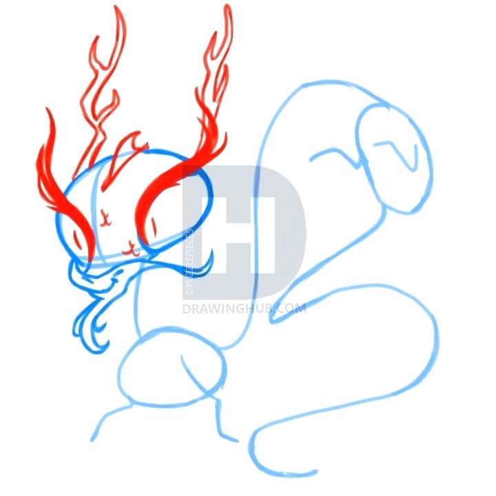 720x720 How To Draw A Simple Chinese Dragon Step