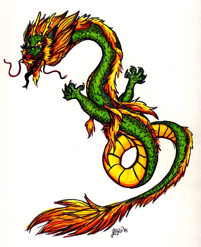 650x800 Chinese Dragon Drawings Baby
