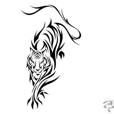 400x400 Fish Tattoos Clipart Chinese Tiger