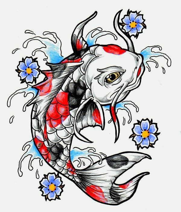 Chinese Fish Drawing | Free download on ClipArtMag