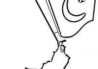 200x140 China Flag Coloring