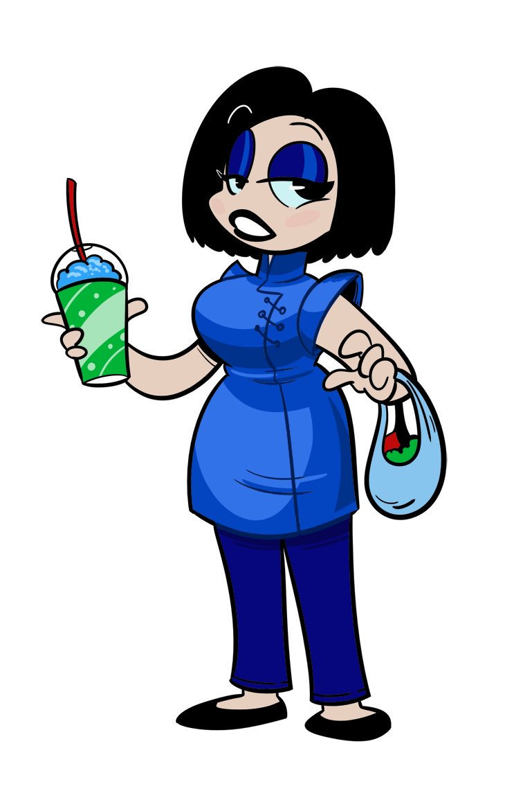 743x1155 Brian Bear On Twitter Just A Drawing Of A Girl In A Chinese