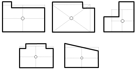 550x283 Chinese Feng Shui Finding The Center Of A House