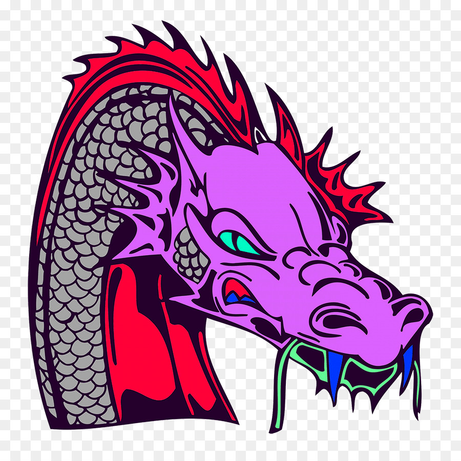 900x900 Dragon, Illustration, Drawing, Transparent Png Image Clipart