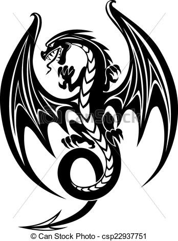 348x470 Chinese Dragon Black White Drawing Dragon Images
