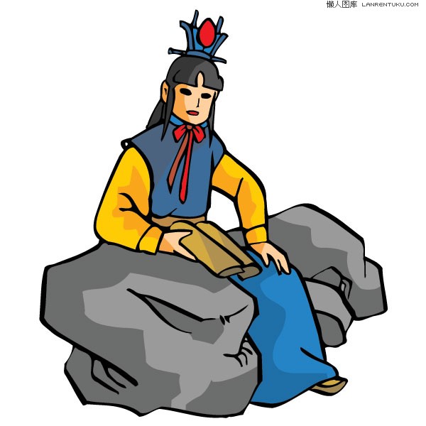 600x600 Chinese Man Mascot