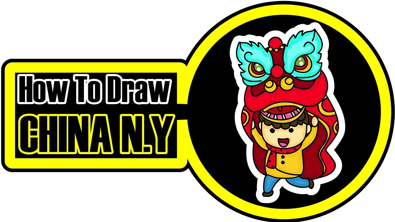 1280x720 Download How To Draw Chinese New Year Lion For Beginner Chinese