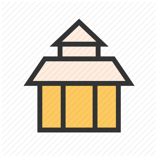 512x512 Temple Roof Chinese Transparent Png Clipart Free Download