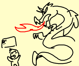 300x250 A Dragon Eating People