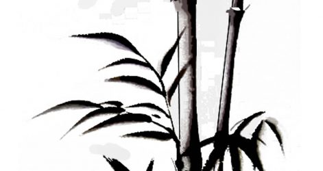 471x250 Bamboo Drawing Chinese Basket Charcoal Craft Software Background