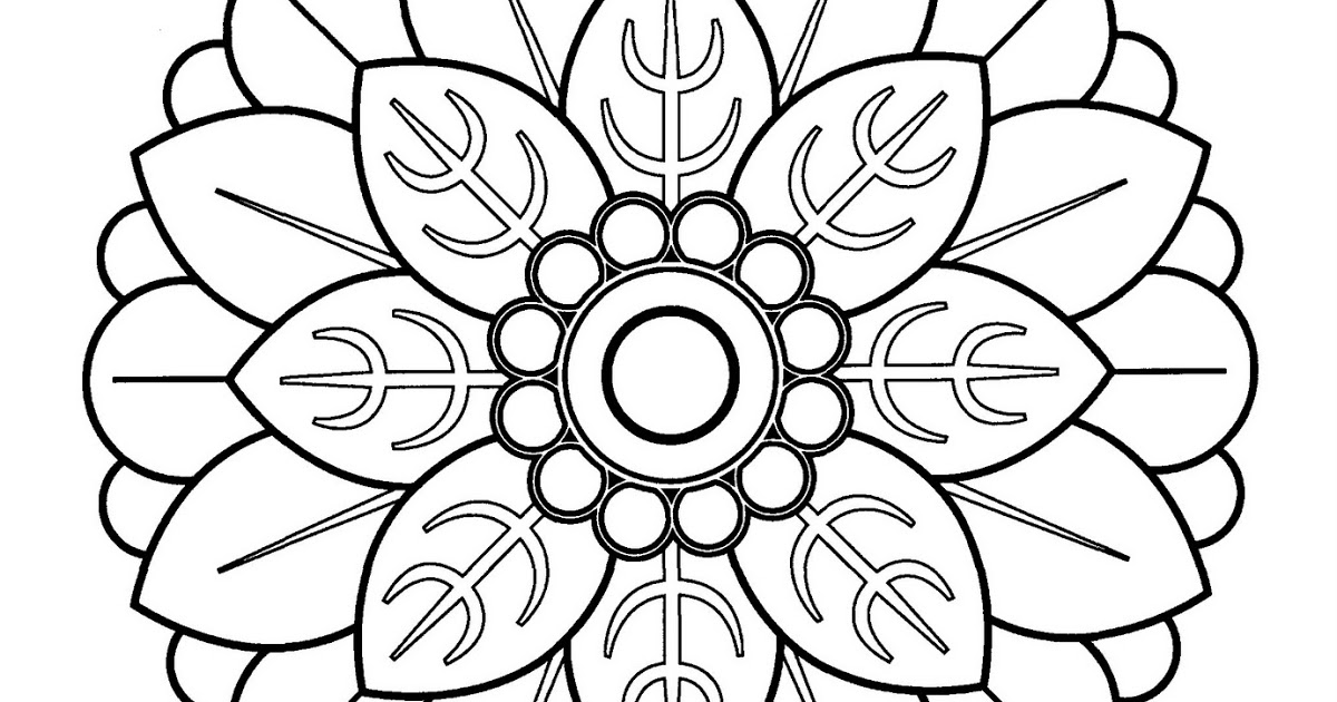 1200x630 Mandalas Para Pintar Mandala Chino Iii