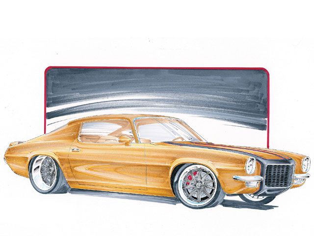 640x480 Cartoon Drawing Cartoon Car Drawings Camaro Car Drawings