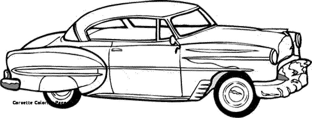 1000x379 Lovely Corvette Coloring Pages Davis