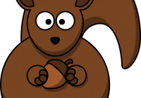 200x140 Squirrel Chipmunk Cartoon Drawing Download Cc0 Food Carnivoran