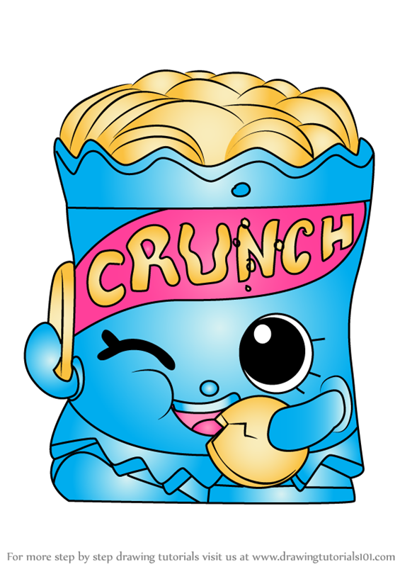 565x800 Learn How To Draw Crispy Chip From Shopkins