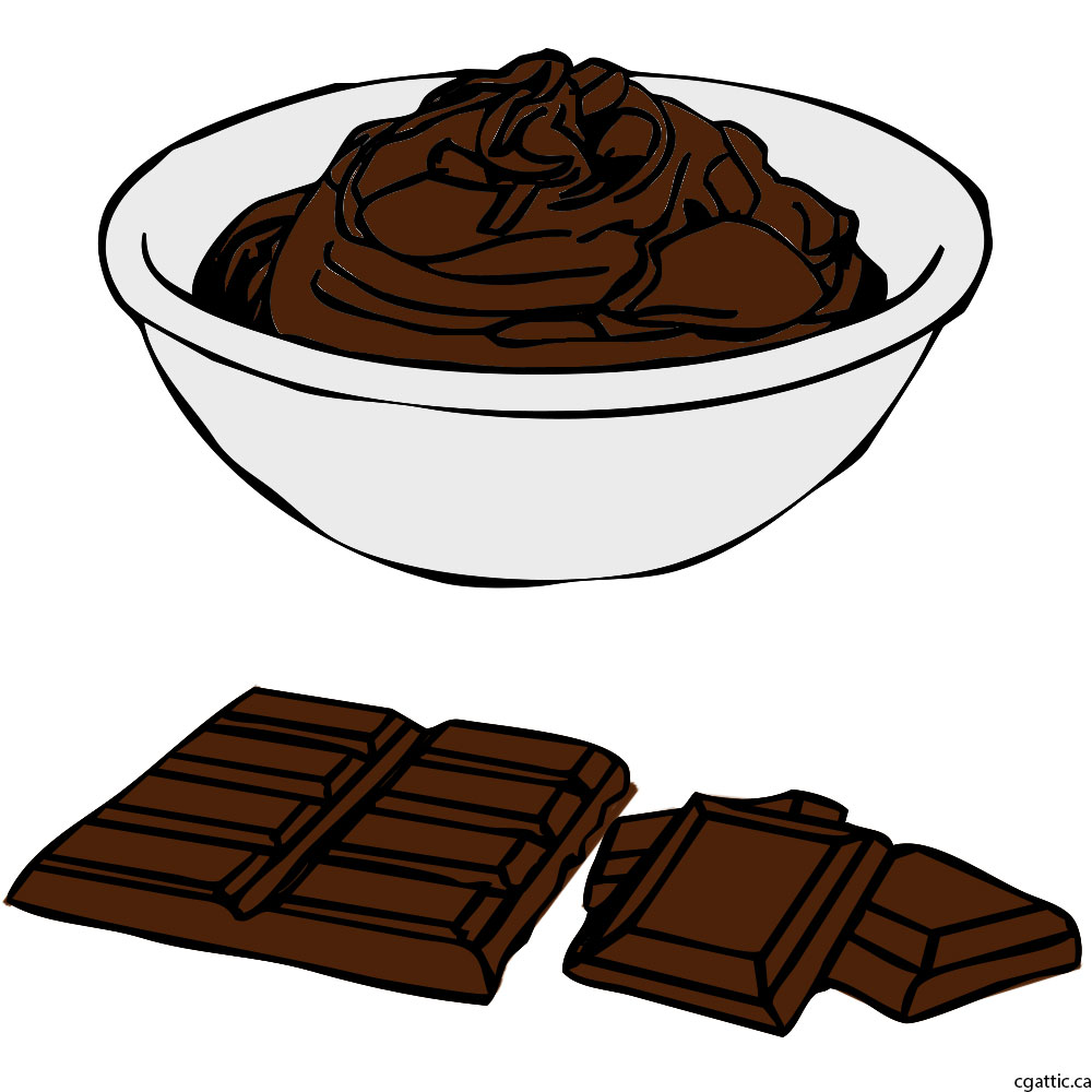 1000x1000 Chocolate Cartoon Drawing In Steps With Photoshop