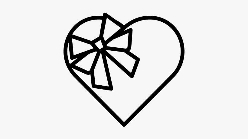 820x461 Chocolate Heart Shape Box Vector