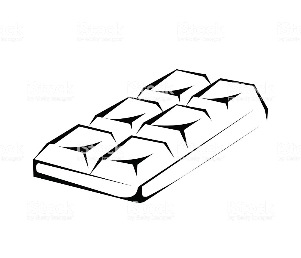1024x878 Chocolate Block Drawing Art Candy Method Cute Bar Creative Dessert