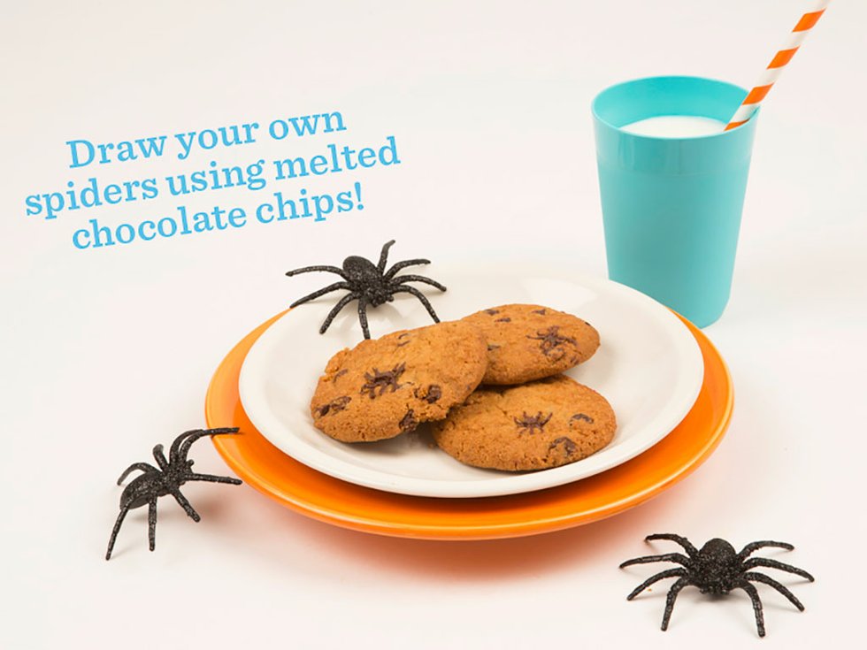 980x735 Recipe Spider Chocolate Chip Cookies