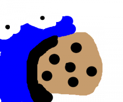 250x208 Chip Drawing Chocolate Cookie, Picture