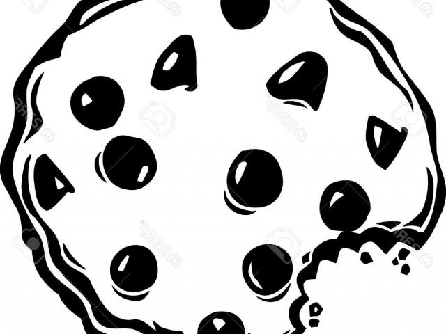 640x480 Chocolate Chip Cookie Clipart