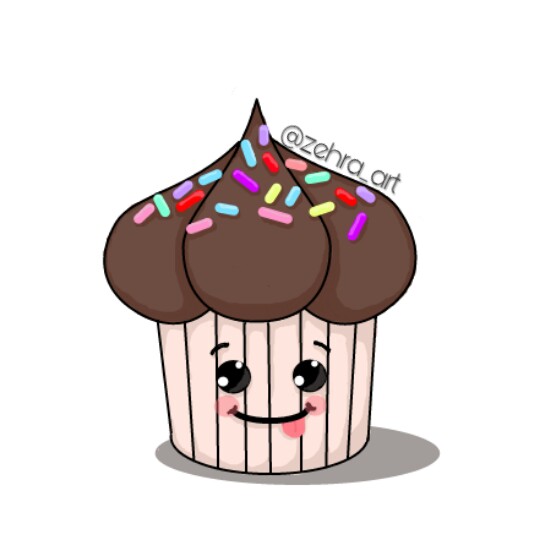 540x540 Created With Picart Chocolate Draw Drawing Drawing Ool
