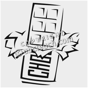 300x300 Chocolate Bar Coloring