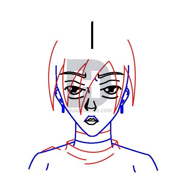 600x592 How To Draw Raph, Step