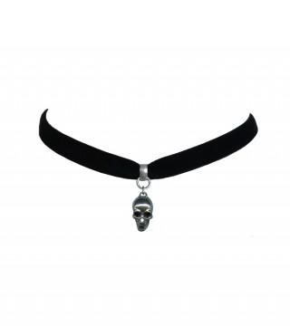 320x360 Retro Vintage Jewelry And Accessories Skull Choker Necklace