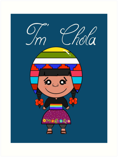 413x549 i'm chola art prints