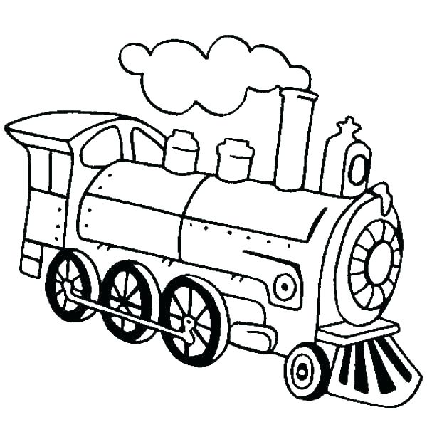 Choo Choo Train Drawing | Free download on ClipArtMag