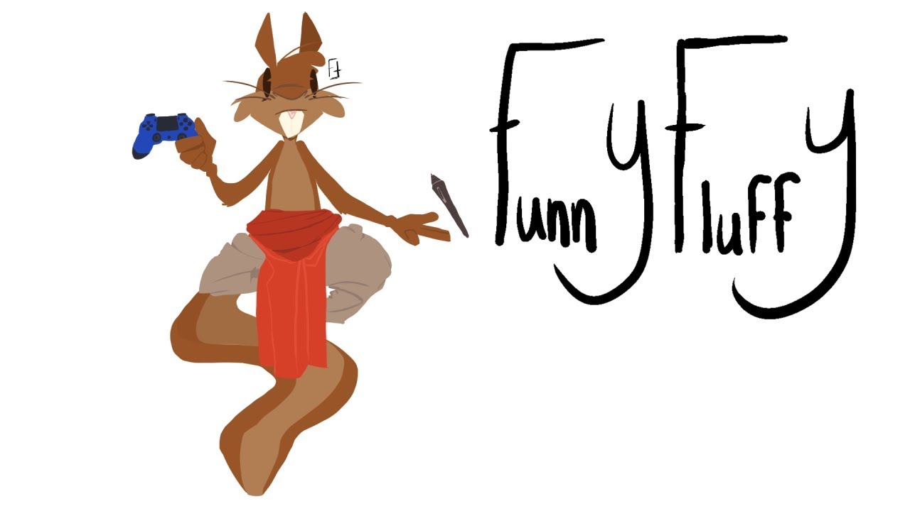 1280x720 Drawing With Fluffy